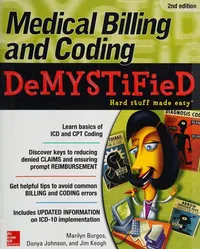 Cover of Medical Billing and Coding Demystified by Marilyn Burgos