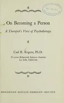 Cover of On Becoming a Person by Carl Rogers