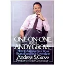 Cover of One-on-one with Andy Grove by Andrew S. Grove