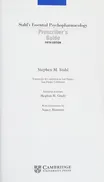 Cover of Prescriber's Guide: Stahl's Essential Psychopharmacology by Stephen M. Stahl
