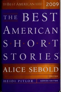 Cover of The Best American Short Stories 2009 by Alice Sebold