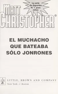Cover of The Kid Who Only Hit Homers by Matt Christopher