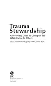 Cover of Trauma Stewardship: An Everyday Guide to Caring for Self While Caring for Others by Laura van Dernoot Lipsky
