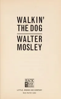 Cover of Walkin' the dog by Walter Mosley