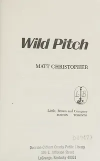 Cover of Wild Pitch by Matt Christopher